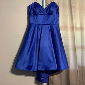 a blue hoco dress!